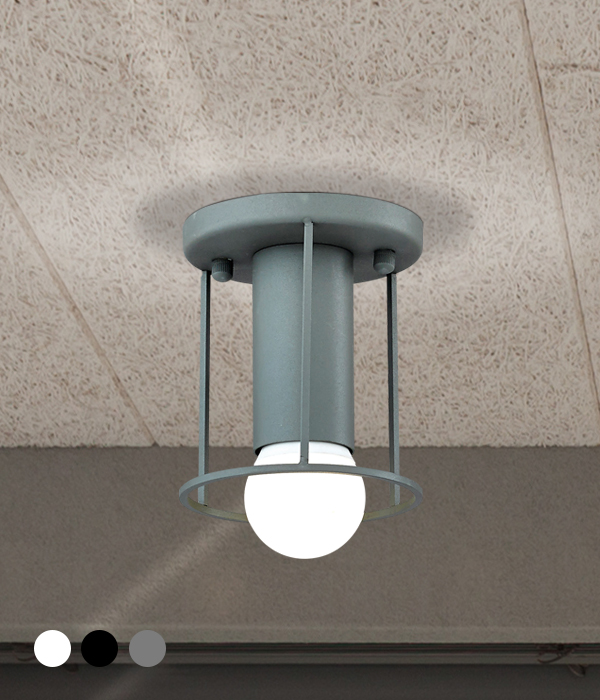 마크 원형 1등 현관등, 베란다조명 (블랙 화이트 그레이)