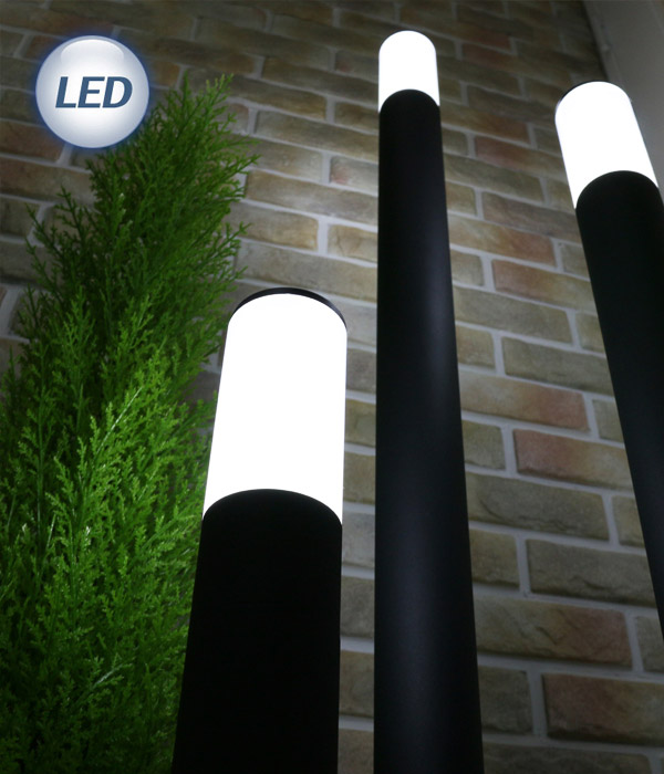 토스 잔디등 정원등 야외조명 (블랙 - 소, 중, 대 / LED MR16 220V 전용)