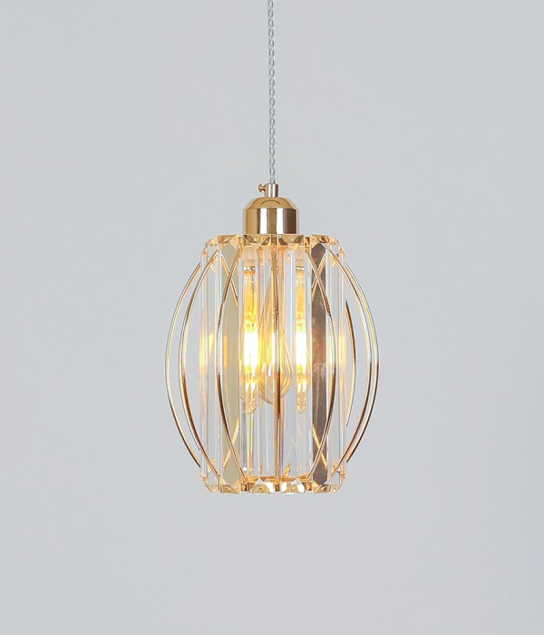 퓨어 1등 크리스탈 펜던트전등 식탁조명