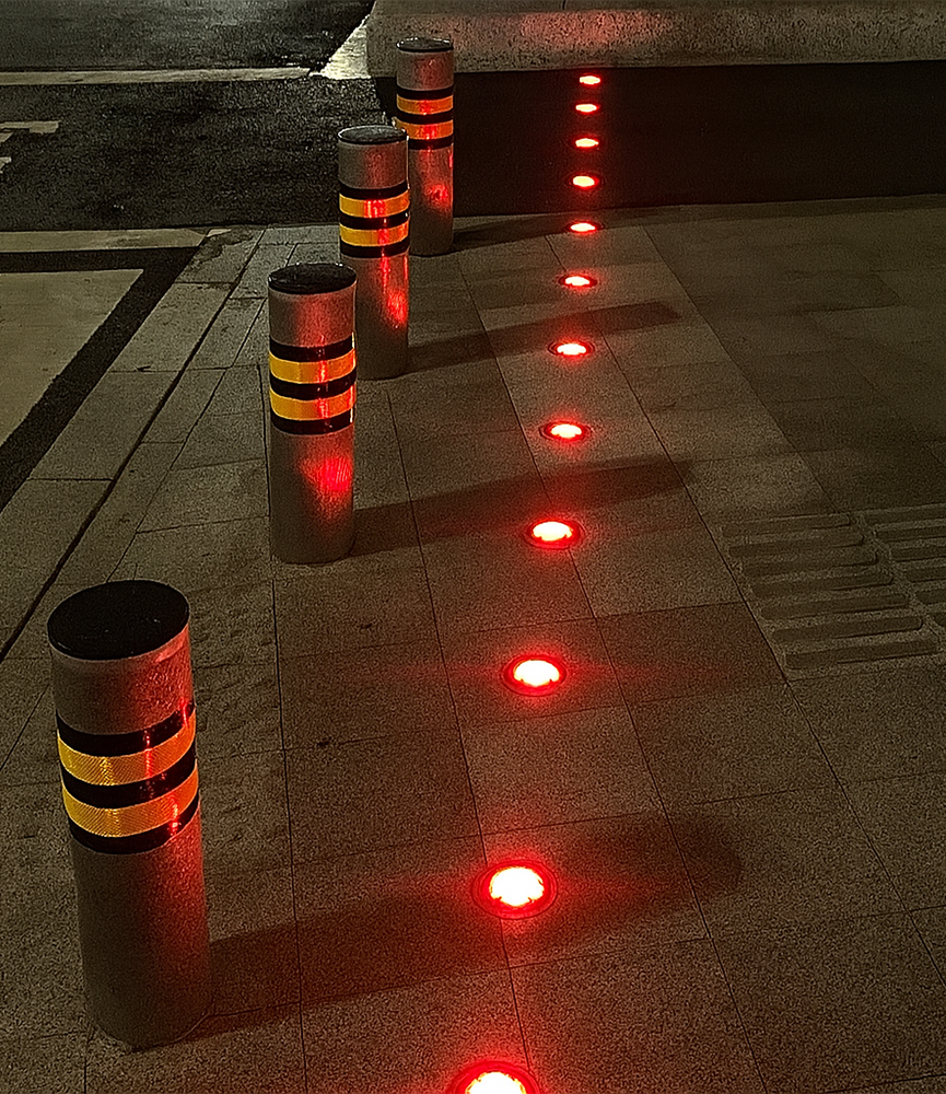 LED 태양광 도로표시등 태양광지중등 도로표지병 IP68