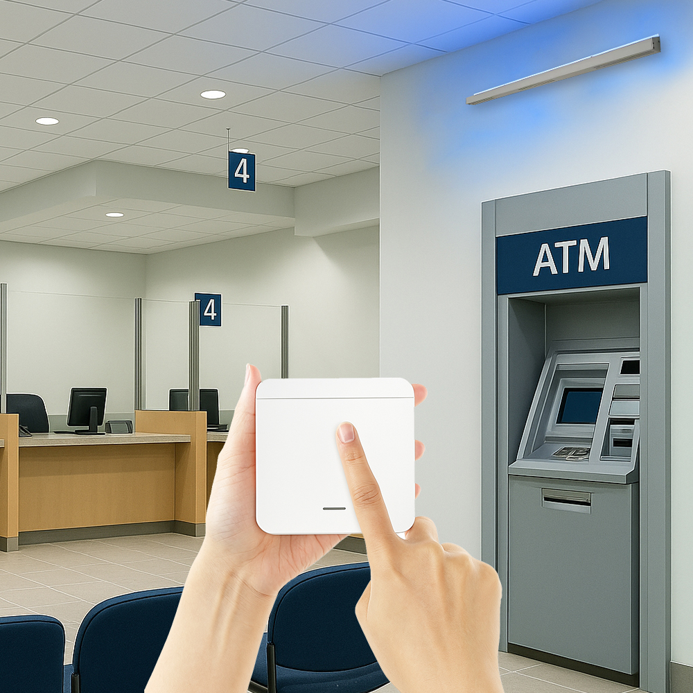 [특가 판매] LED 클린존 에어가드 UVC+UVA 공간살균기 바이러스 제거 DC12V