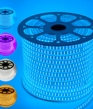 LED 논네온 2835 줄조명 네온플렉스 10M 단위 판매 (전원선,핀증정)