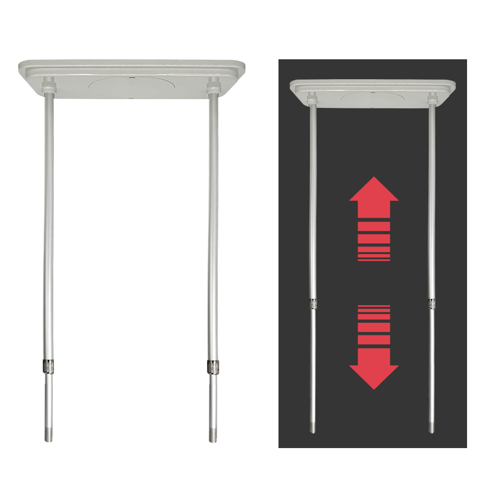 형광등 파이프 후렌치 30cm 60cm/60~120cm 100cm~200cm 길이조절
