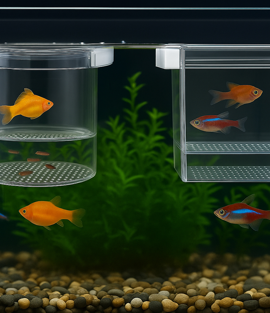 물고기 부화통 분리통 부화통 열대어 수족관 어항 산란 치어 격리 보호 분리