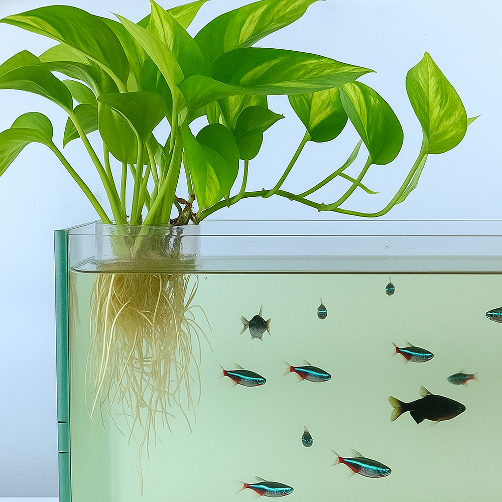 어항 수경 재배 거치대 수초컵 수경재배 걸이형 수초거치대 식물 플랜테리어