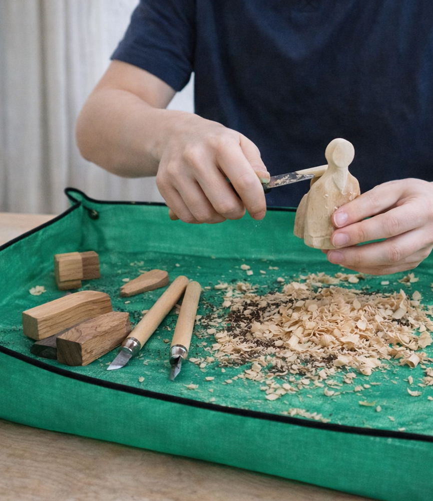 방수 분갈이 매트 다용도 원예 모래놀이용 홈가드닝 68x68cm /100x100cm