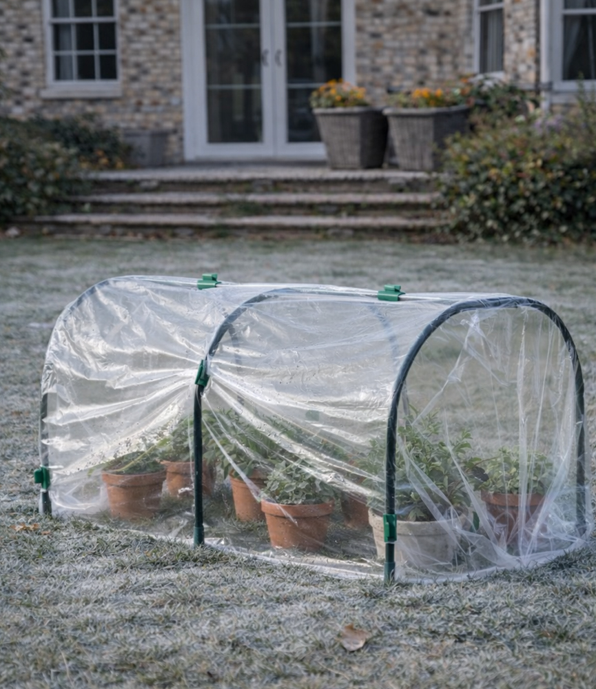 미니 비닐하우스 미니온실 보온 가정용 홈가든 사계절 다용도 식물보호 조립식
