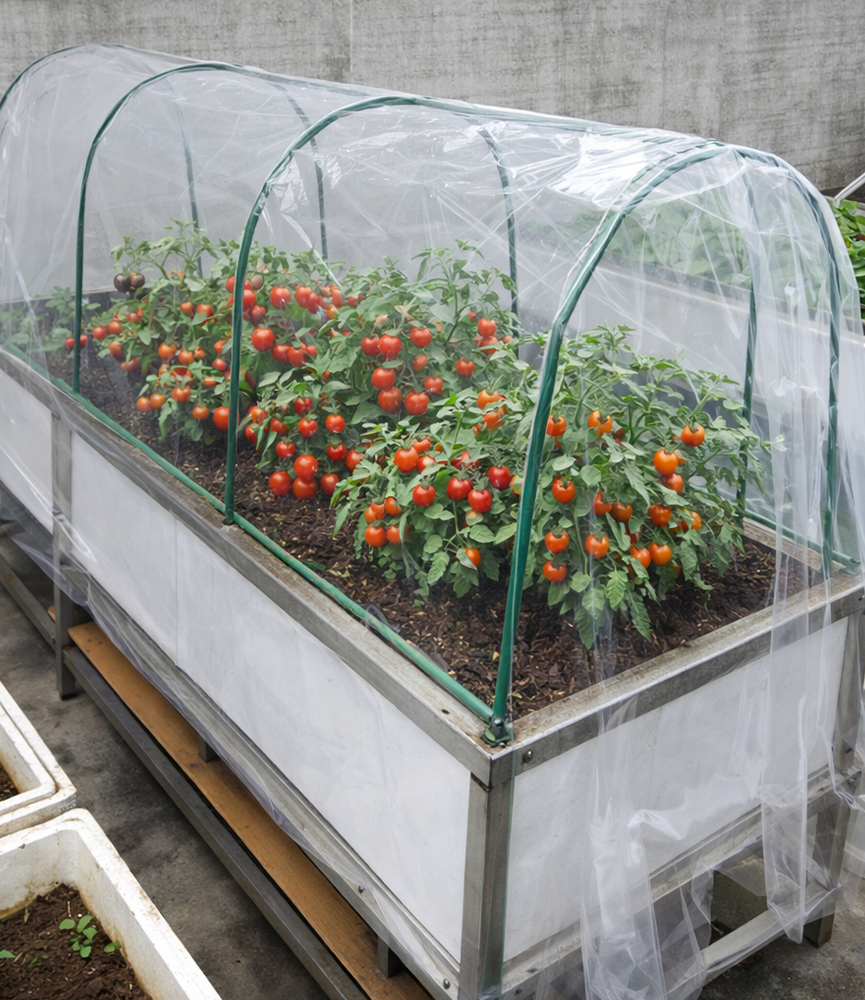 미니 비닐하우스 미니온실 보온 가정용 홈가든 사계절 다용도 식물보호 조립식