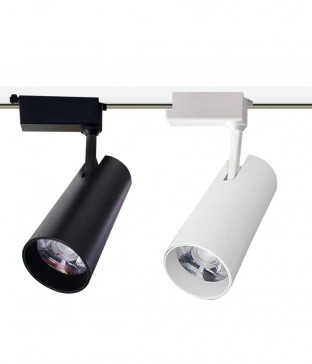 LED 원통 COB 레일 스포트 조명 30W