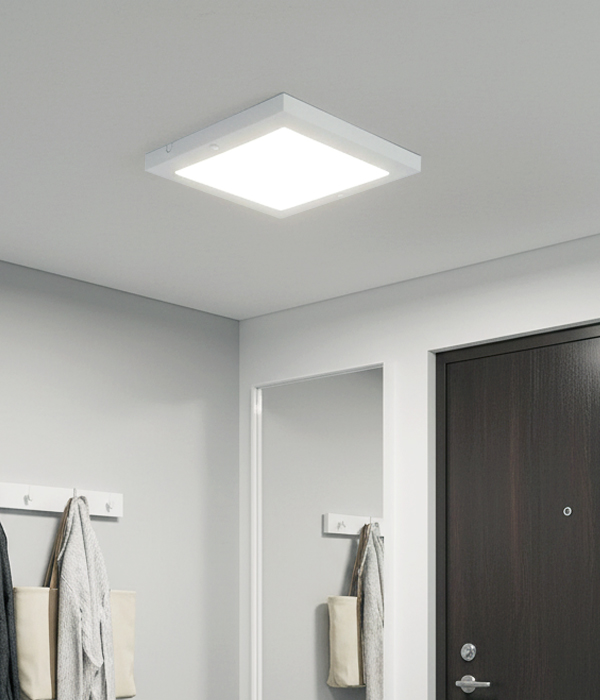 엣지 250MM 직부등, LED24W 현관센서등